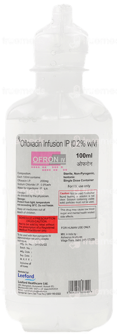 Ofron Iv Infusion 100 ML